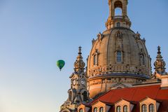 Im Ballon über Dresden