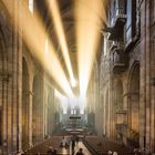 Im Bamberger Dom vor Sonnenuntergang