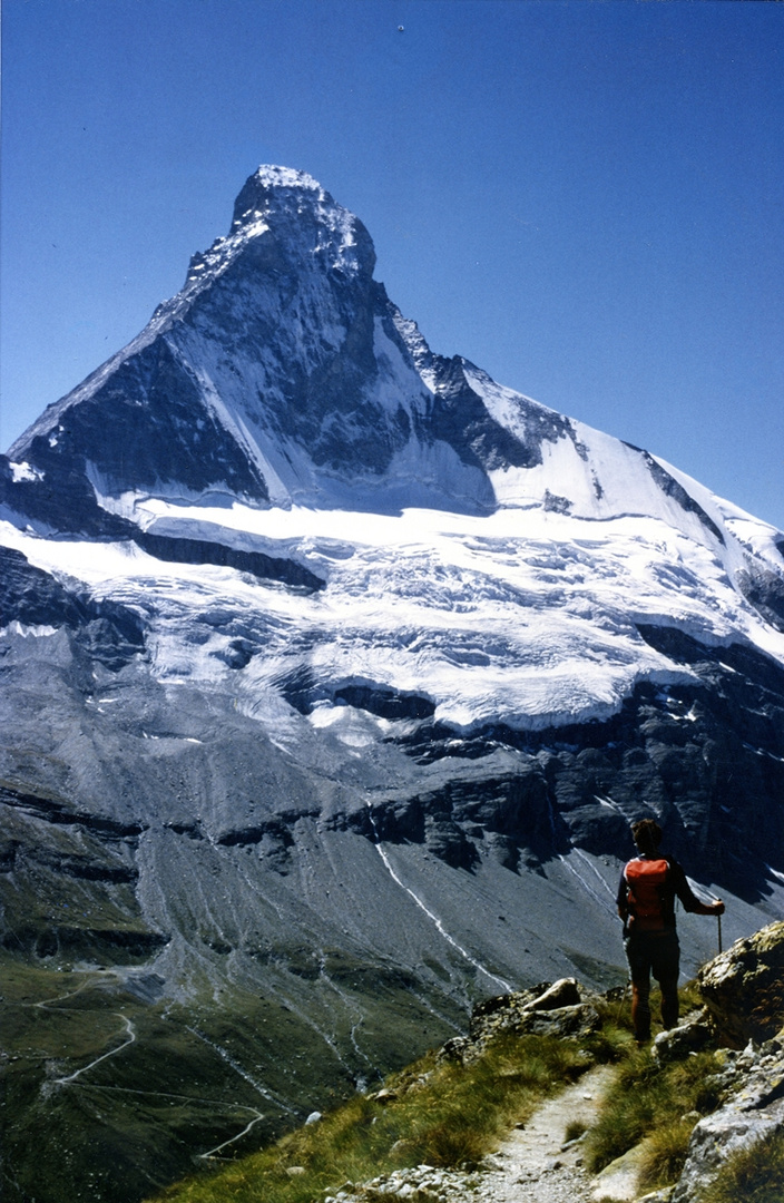 Im Banne der Matterhorn-Nordwand