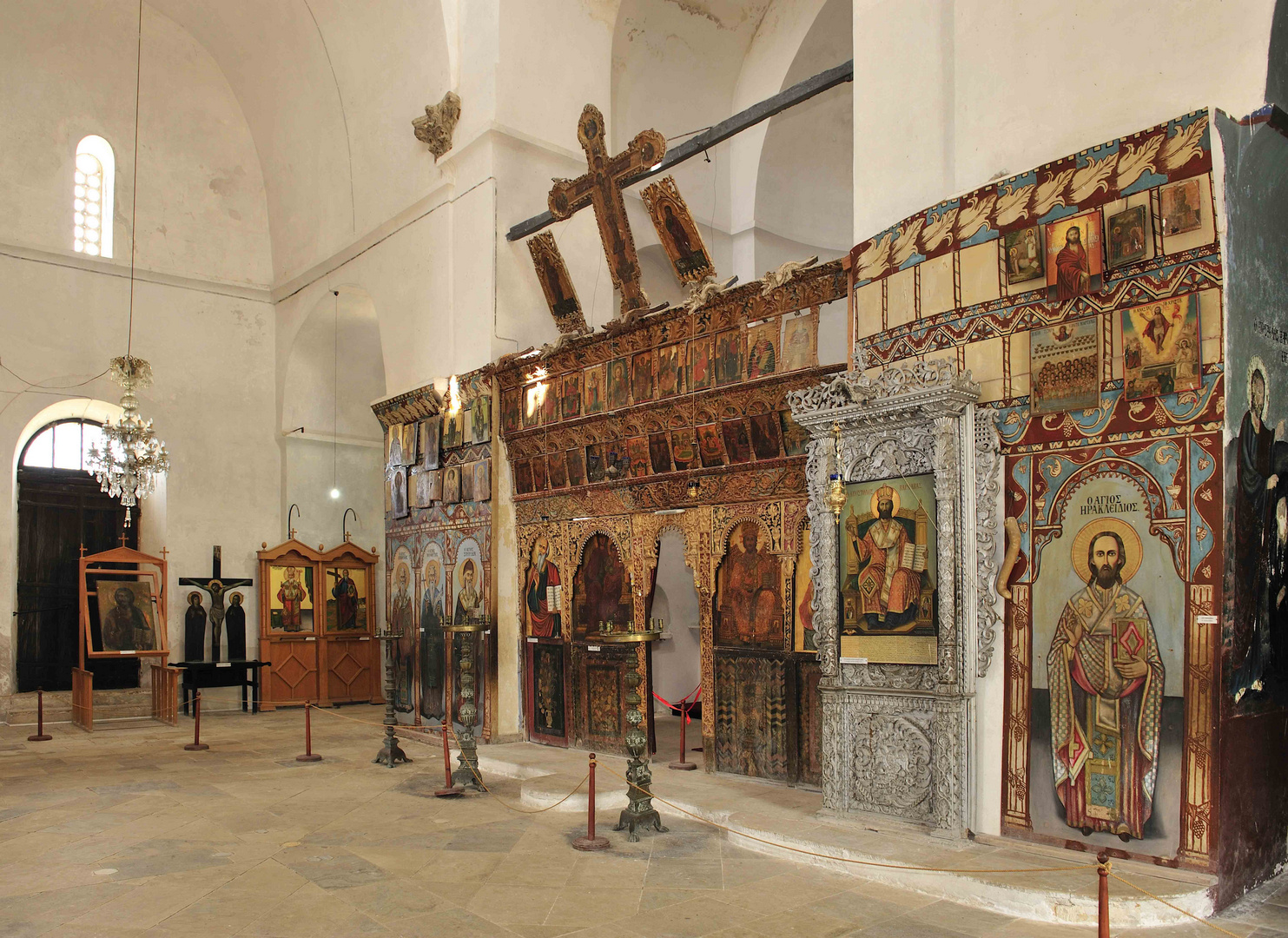 Im Barnabas-Kloster sind prachtvolle Ikonen ausgestellt