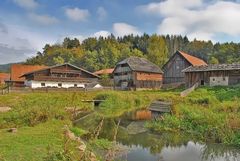 im bayerischen Museumsdorf