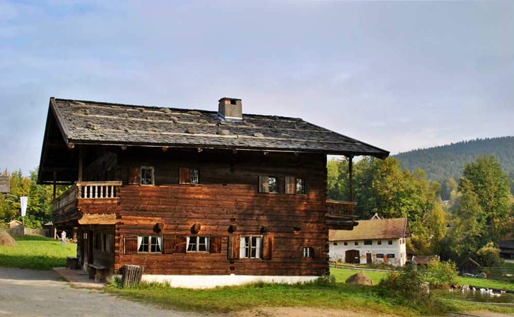 im bayerischen Museumsdorf