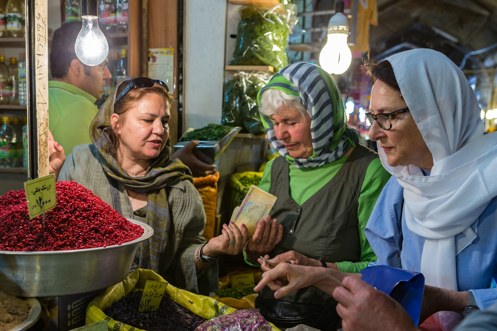 Im Bazar von Isfahan (1)