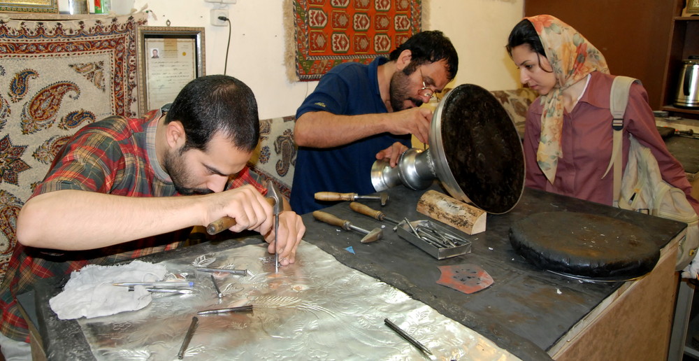 im Bazar von ISFAHAN - 2 .