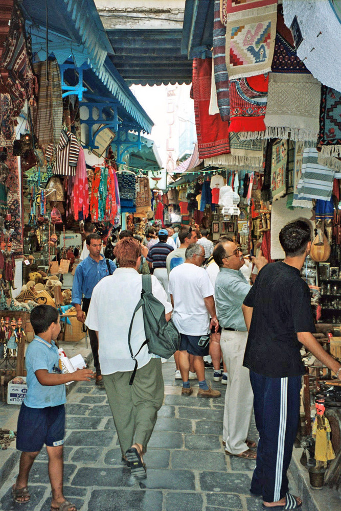 Im Bazar von Tunis...