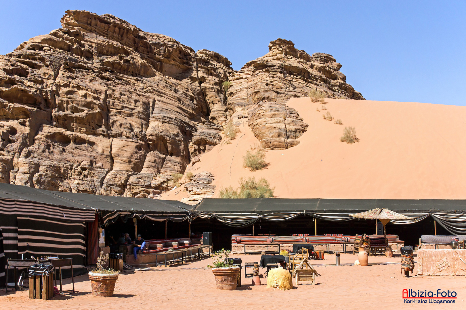 Im Beduinencam "Rahayeb" - Wadi Rum (Jordanien)