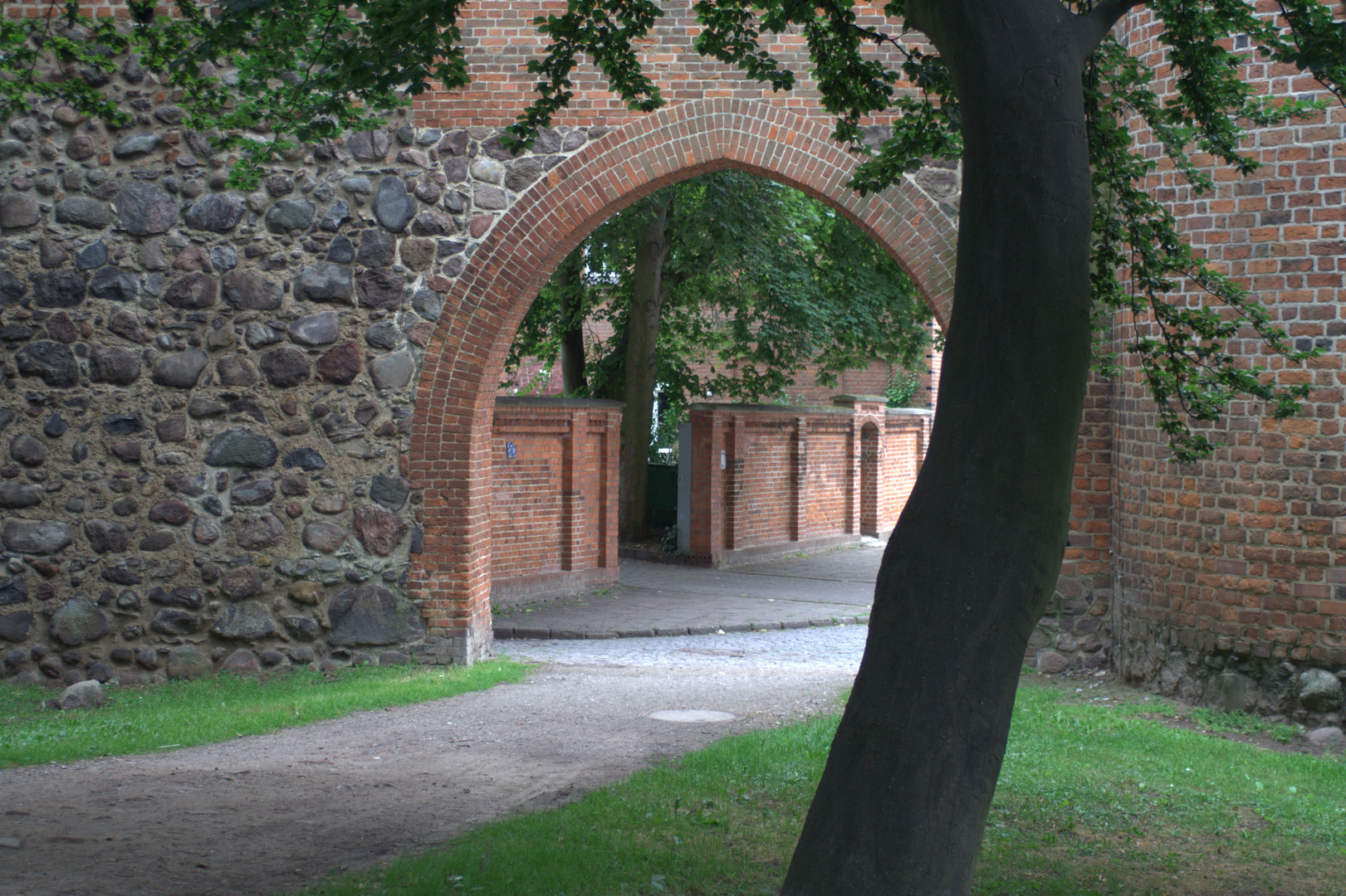 im Bereich des Friedländer Tores Neubrandenburg