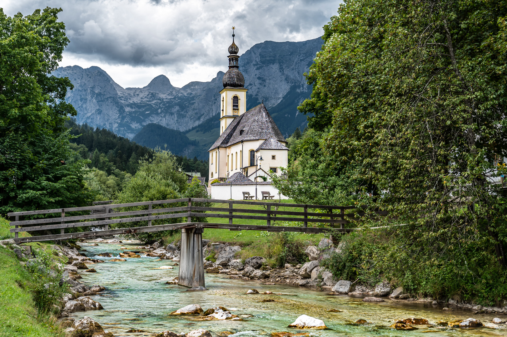 Im Bergsteigerdorf Ramsau ... 