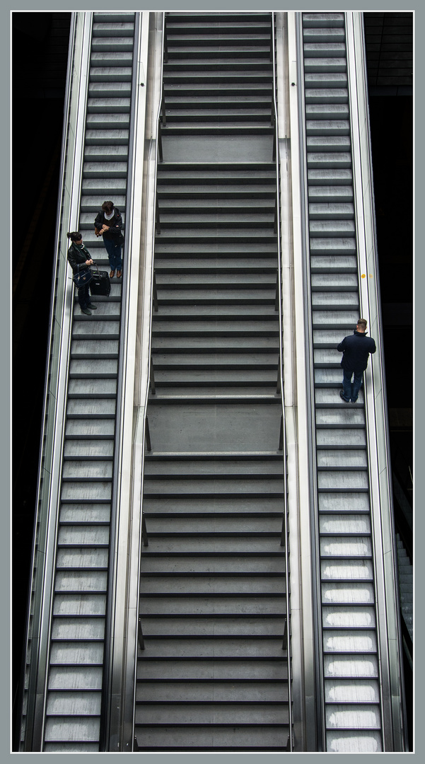 Im Berliner Hauptbahnhof