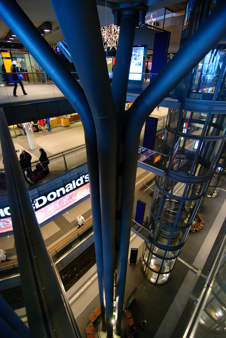 Im berliner Hauptbahnhof