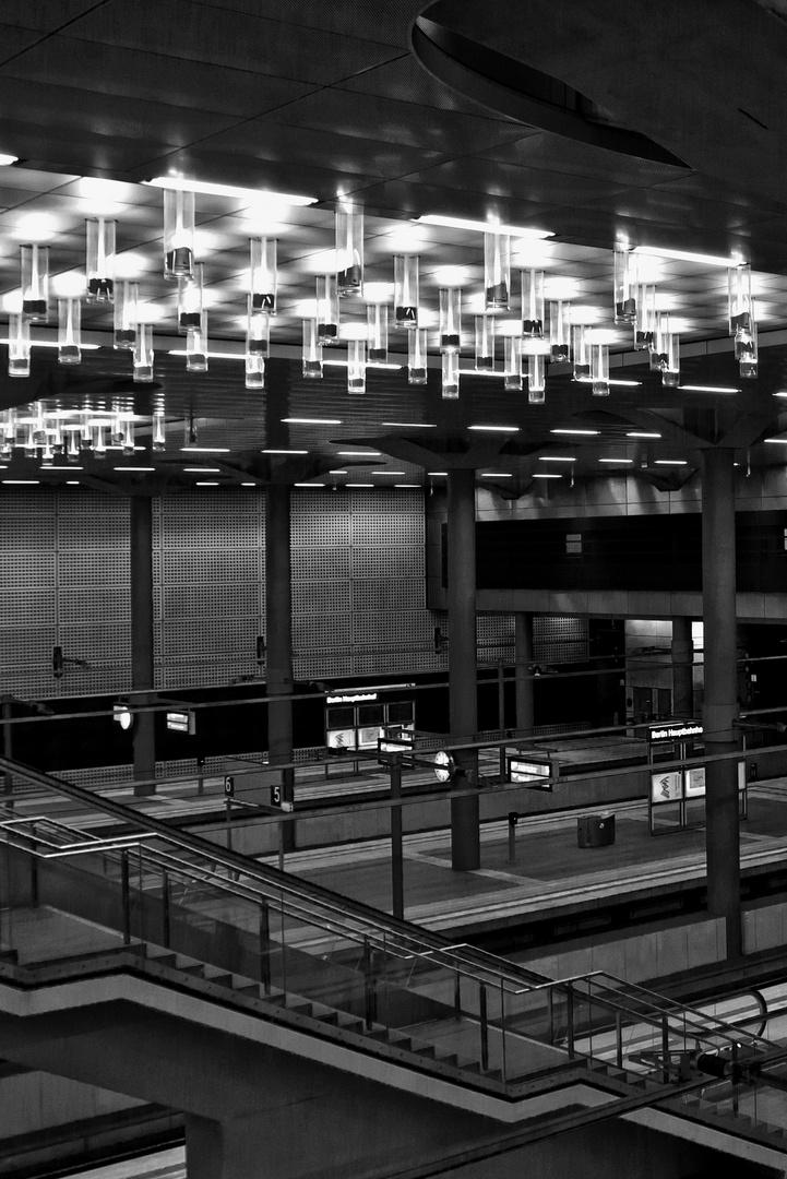 Im Berliner Hauptbahnhof