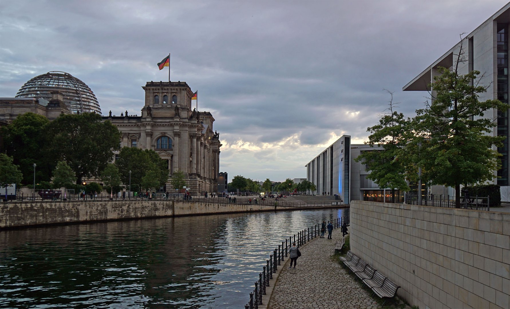 Im Berliner Regierungsviertel