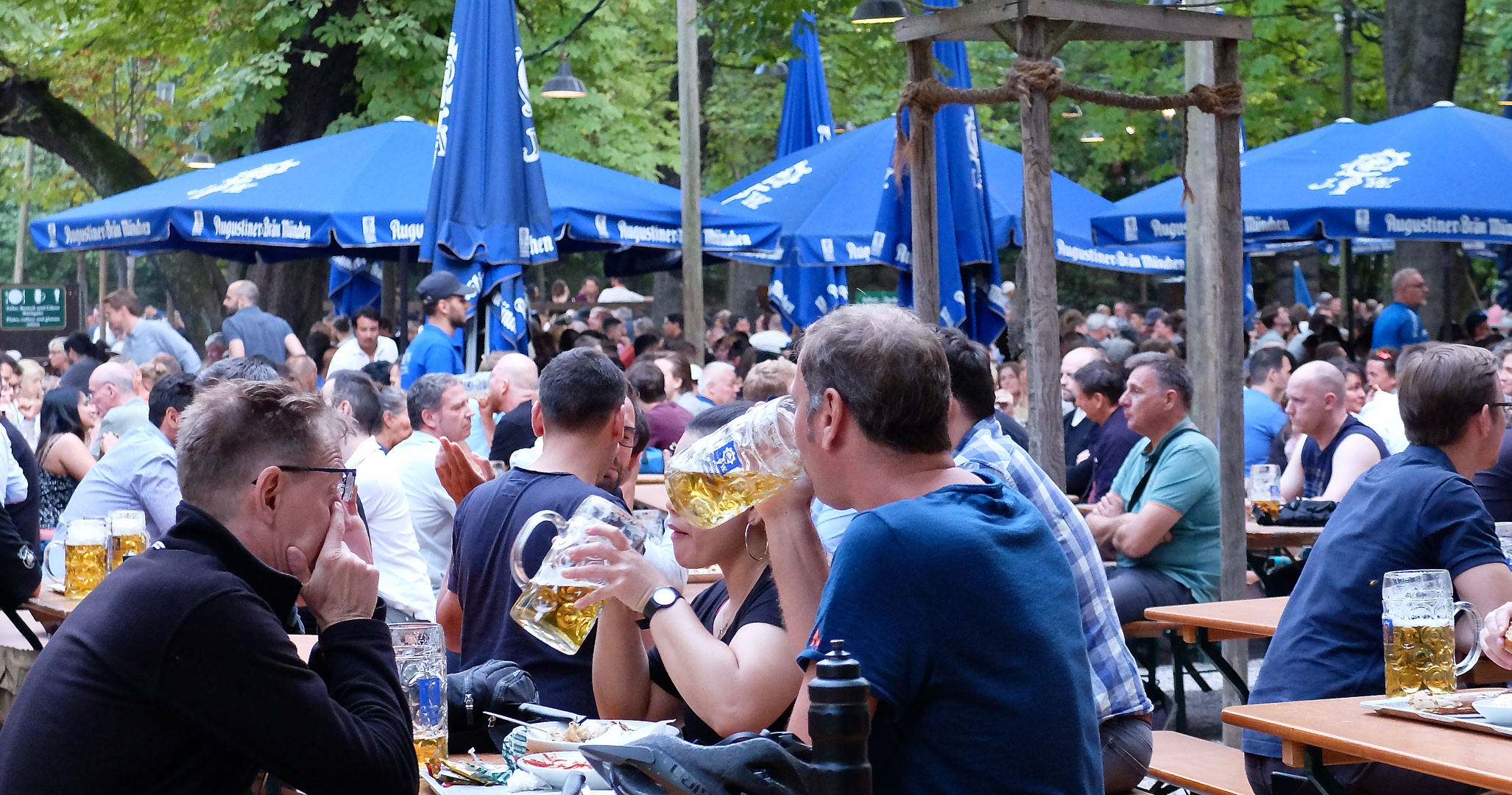 Im Biergarten