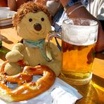 ... im Biergarten ...