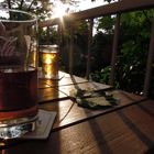 Im Biergarten am Nottekanal