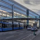 Im Blau der Straßenschlucht