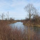 Im blauen Land bei Murnau und Ohlstadt, die Loisach fließt ihren Weg