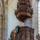 Im Blick - Details Sakralbauwerke (29) Kanzel im Dom St. Johannes und Laurentius Merseburg