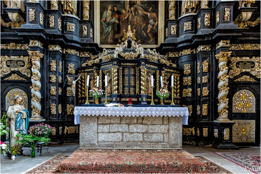 Im Blick - Details Sakralbauwerke (45) Altar Klosterkirche St. Peter und Paul in Hadmersleben