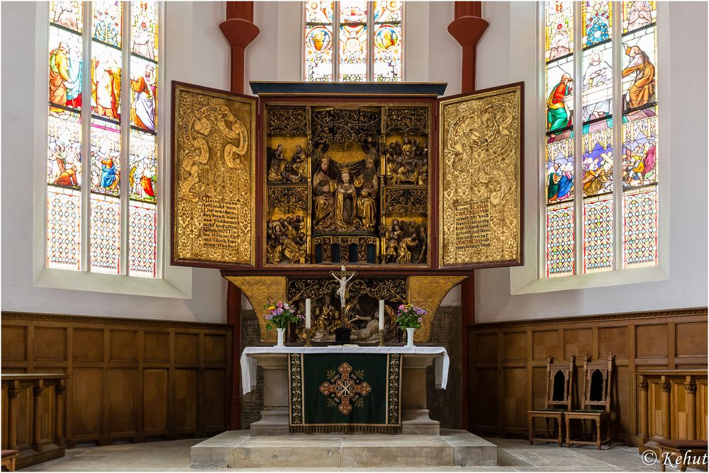 Im Blick - Details Sakralbauwerke (51) Marienaltar Frauenkirche Meißen