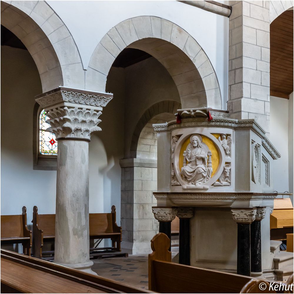 Im Blick - Details Sakralbauwerke (64): Kanzel Stiftskirche St.Cyriakus Frose