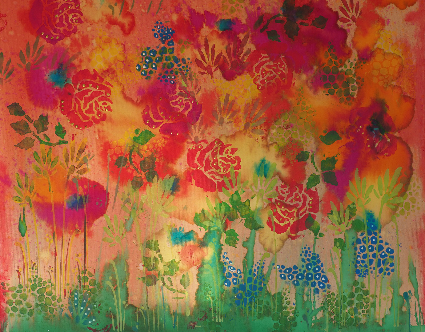 im blumengarten Foto & Bild | gemaltes, motive Bilder auf fotocommunity