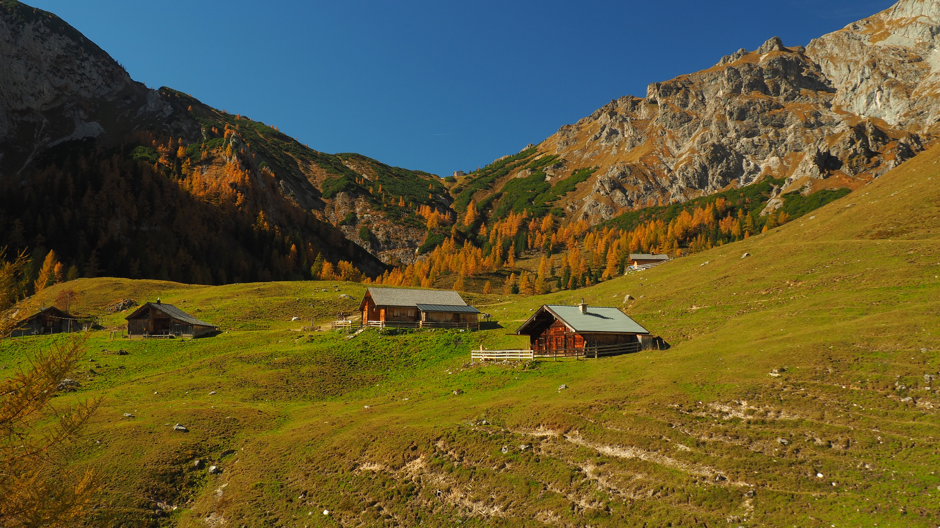 Im Bluntautal in Österreich