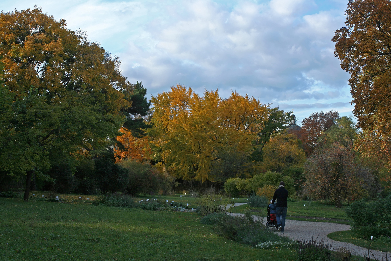 Im Botanischen Garten in Wien