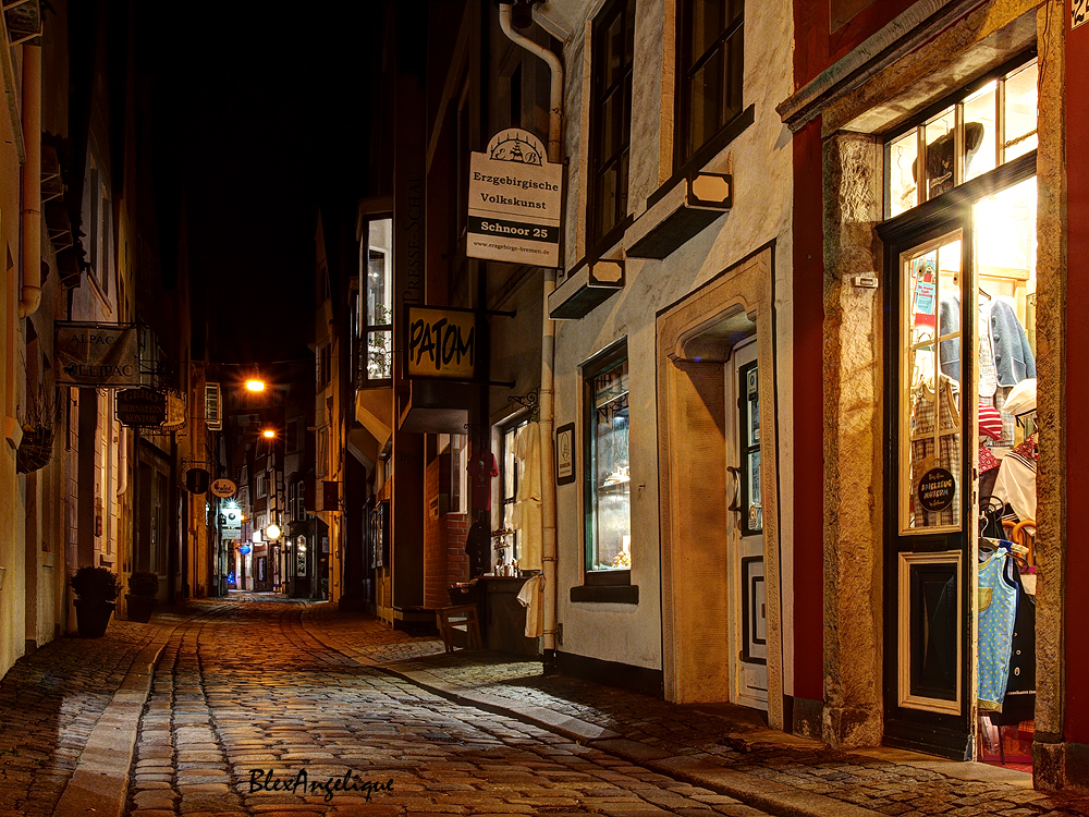 Im bremer Schnoor (HDR)