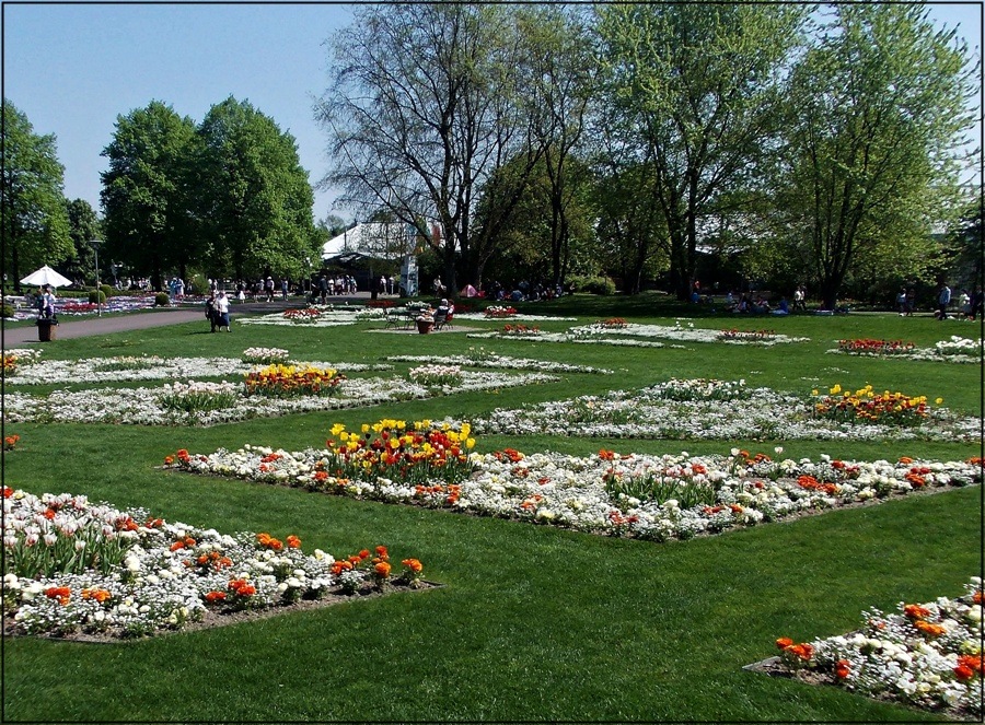 im Britzer Garten...