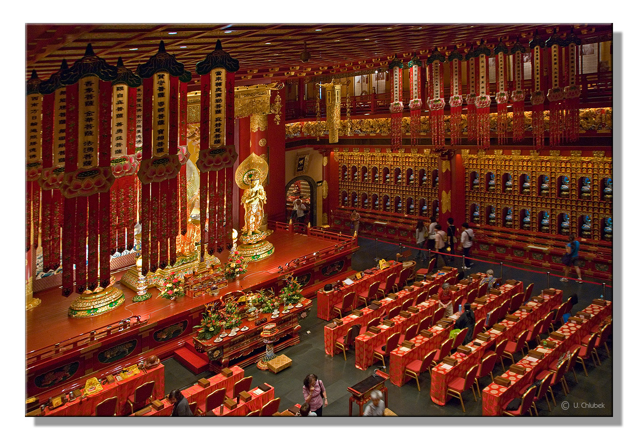 im buddhistischen tempel