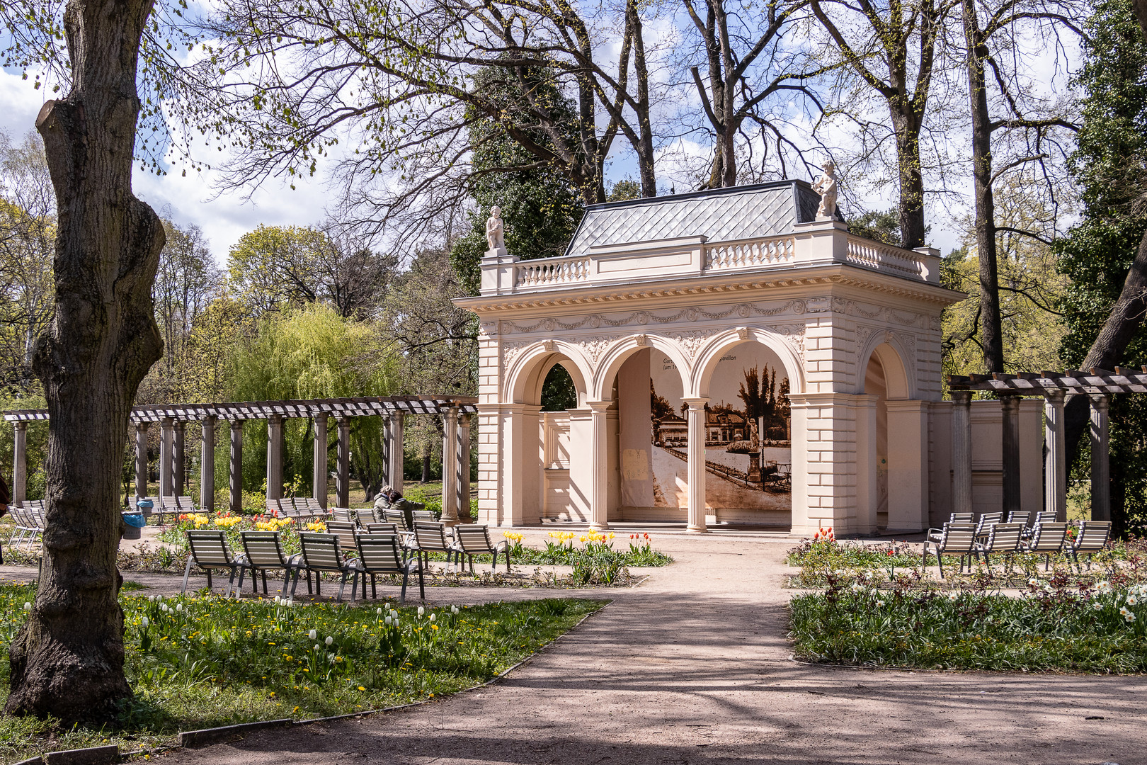 Im Bürgerpark Pankow