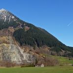 "Im Burgberger Moor mit Blick auf den Grünten sowie Burgberger Hörnle und Erzgruben- Steinbruch 1"