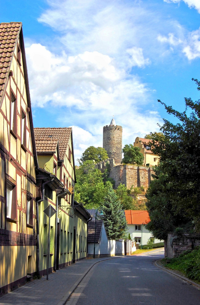 Im Burgenlandkreis. Blick auf die Schönburg. Foto & Bild | architektur ...