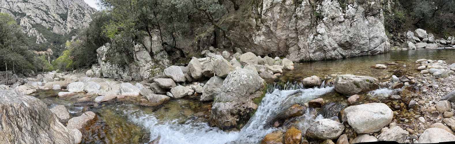 Im Canion „Gorges d‘Héric“, Frankreich 