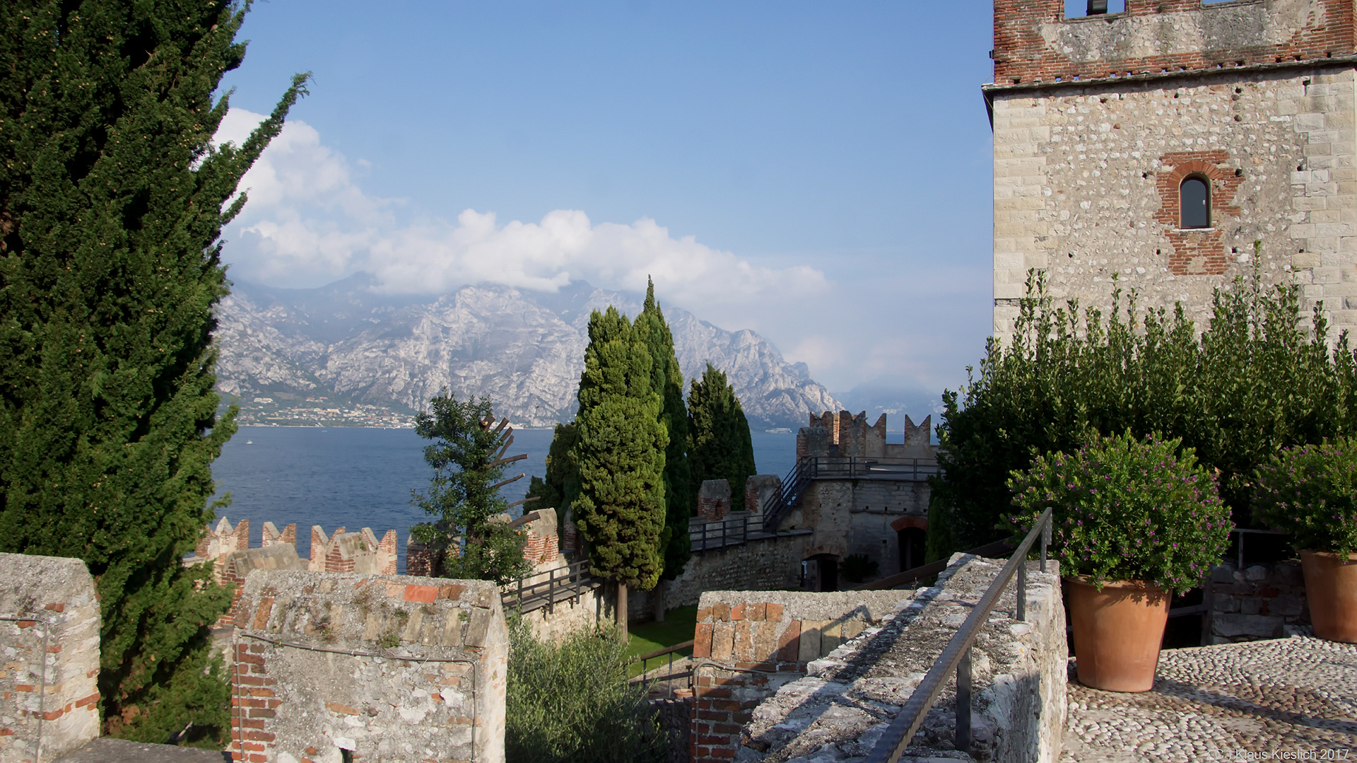 Im Castell von Malcesine 4