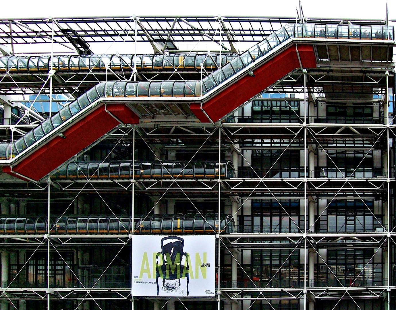 Im Centre Pompidou ...