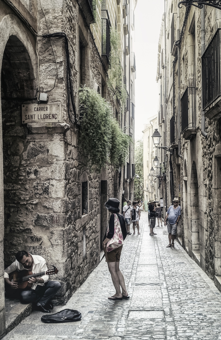 Im Centro historico von Girona