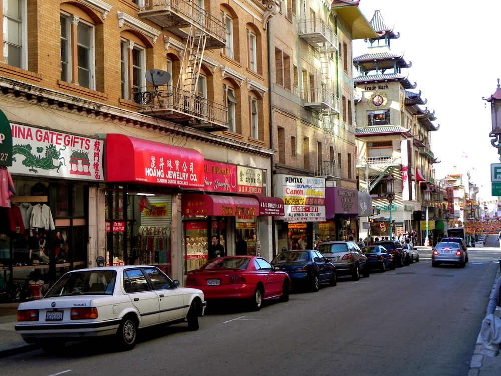 Im Chinesenviertel von San Francisco