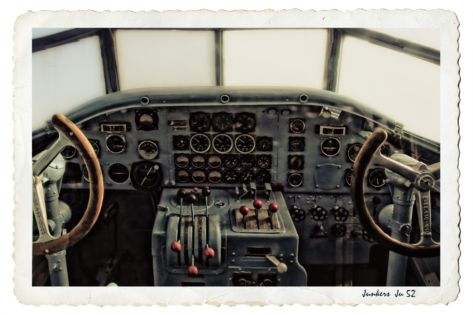 Im Cockpit