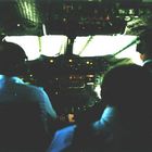 Im Cockpit der Concorde