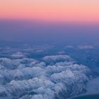 Im Dämmerungslicht über den Karwendelspitzen