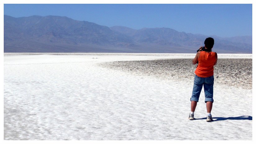 Im Death Valley, Land of great extrems......