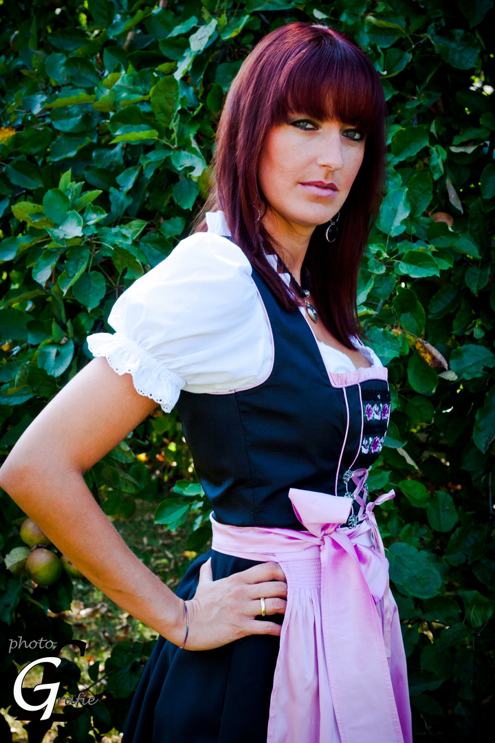 Im Dirndl