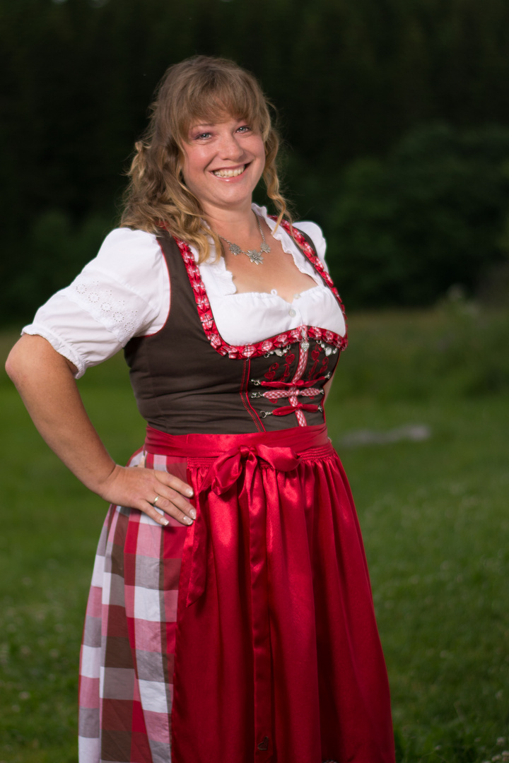 Im Dirndl