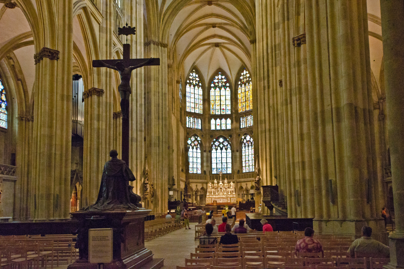 Im Dom von Regensburg