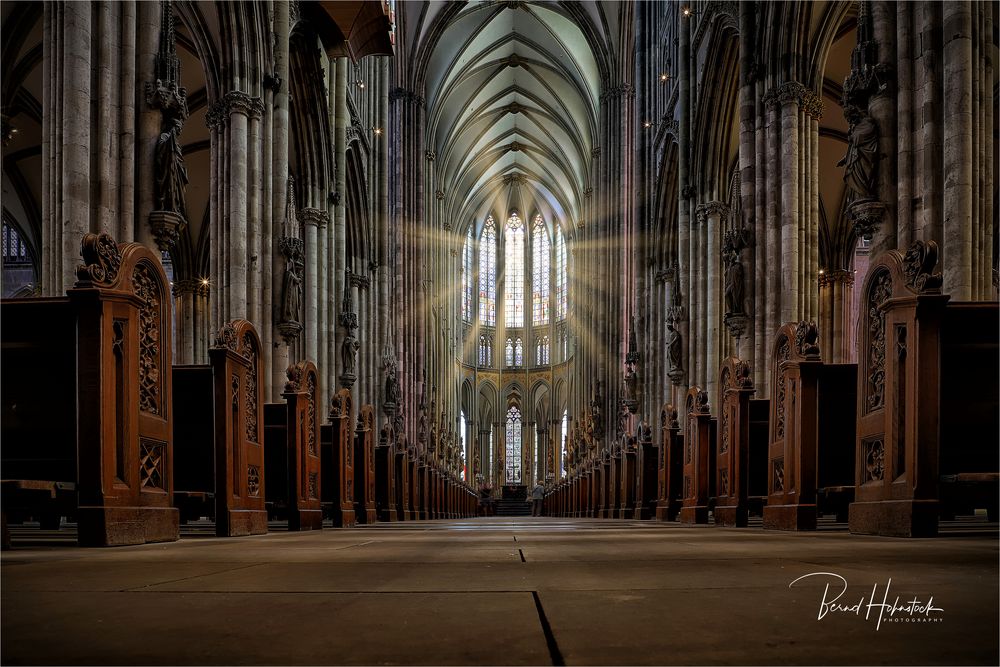 Im Dom zu Kölle mit Freunden ......