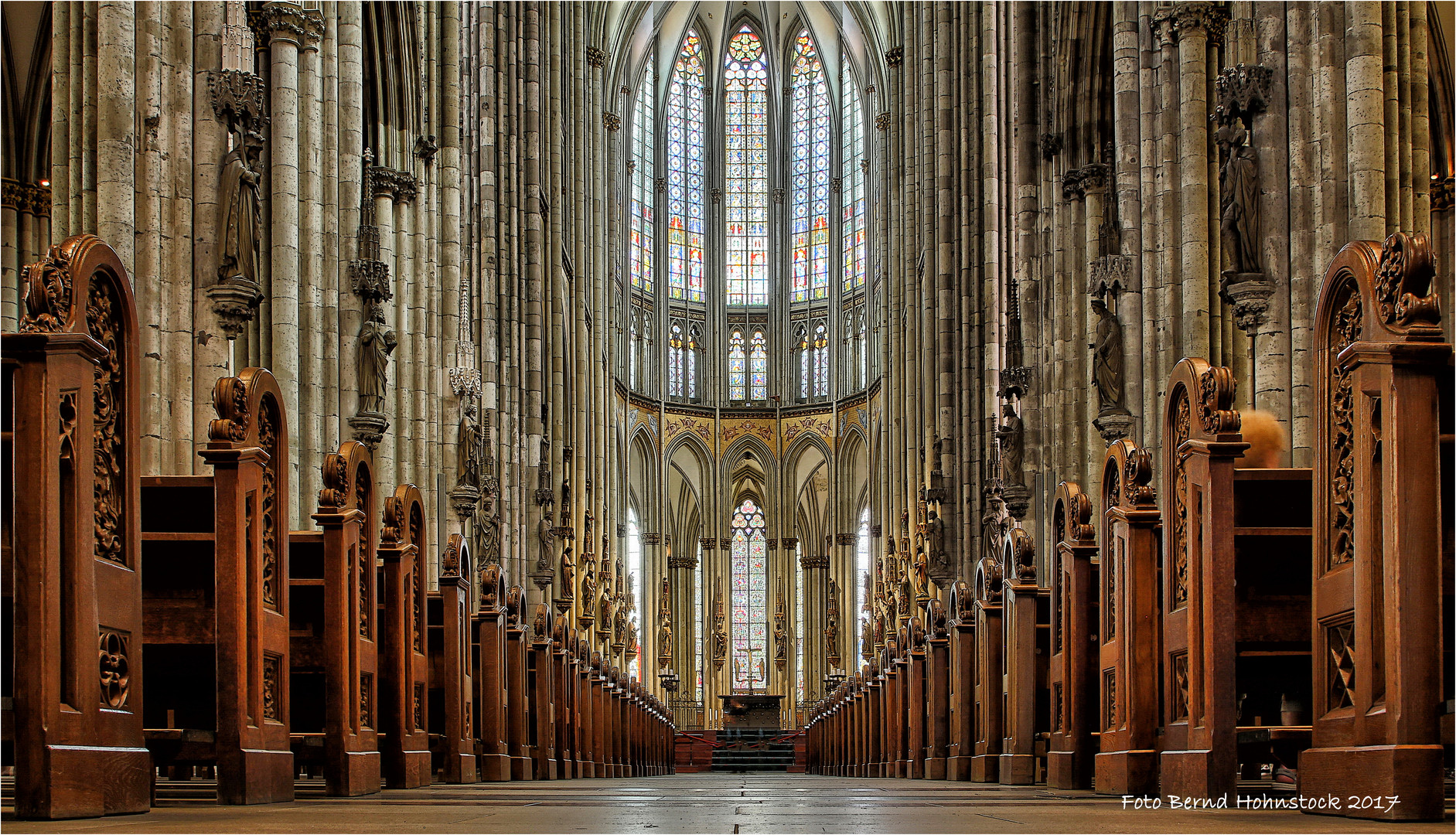 im Dom zu Köln ... UNESCO-Weltkulturerbe.