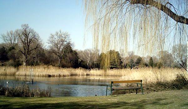 Im Donaupark (Wien im März 2004)