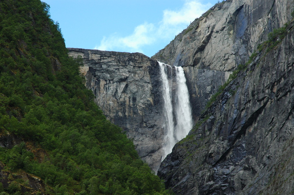 Im Doppelpack, Wasserfall in Norwegen